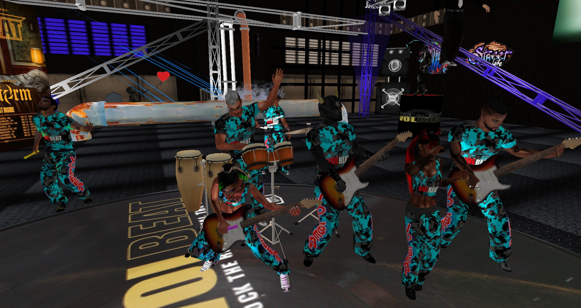 Volbeat-Event in der Foxarena 5